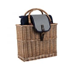 Three Rivers Insulated Picnic Basket with Fleece Rug