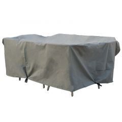 Bramblecrest Rectangle 180 x 105cm Firepit Table Set Cover - Chedworth/Monterey