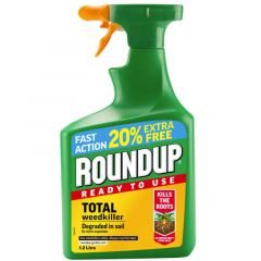 Roundup Total Ready To Use 1.2L + 20% Extra Free