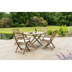 Alexander Rose Sherwood Folding Table and Chairs Set 