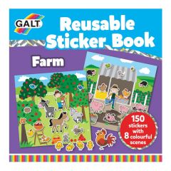 Reusable Sticker Book Farm - James Galt