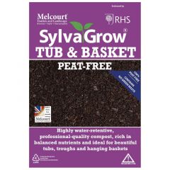 Melcourt SylvaGrow Tub & Basket Compost 15L