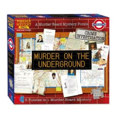 Murder Mystery Party: Murder On The Underground Puzzle