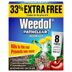 Weedol Pathclear Liquid Concentrate Tubes - 8 Tubes