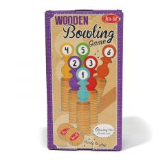 Retr-Oh! Wooden Bowling Set 