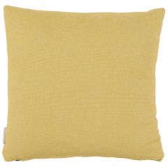Bramblecrest Yellow Square Scatter Cushion