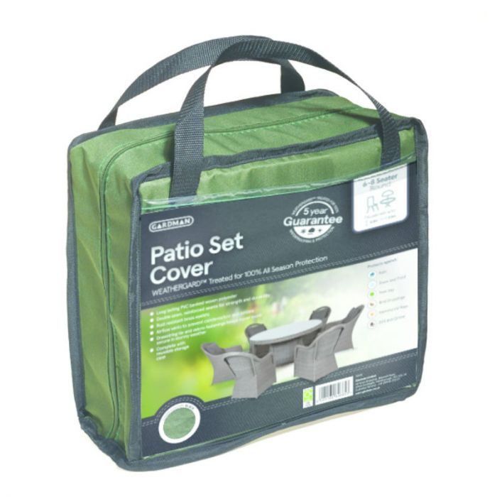 Gardman 6 8 Seater Round Patio Set Cover