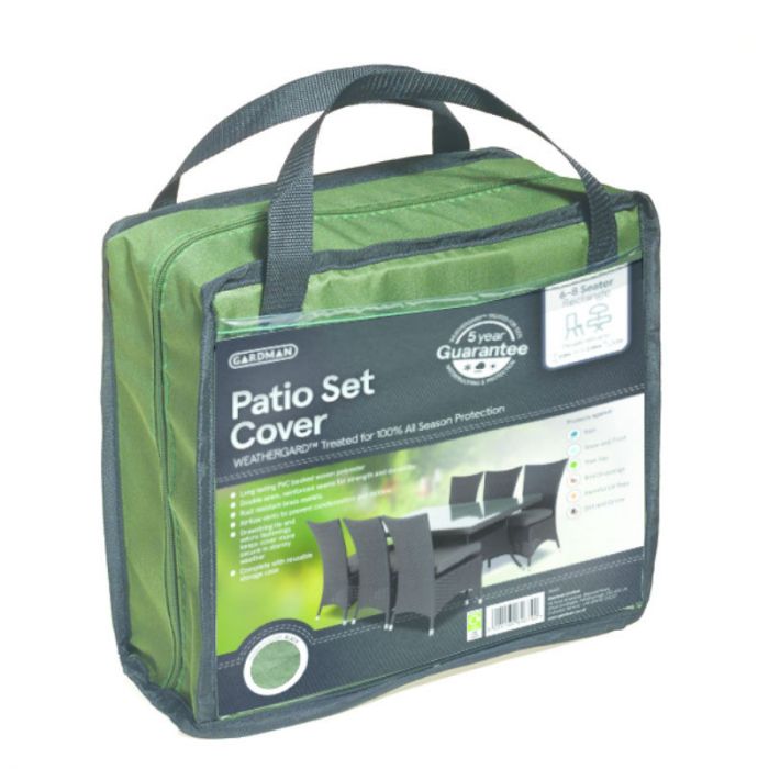 Gardman 6 8 Seater Rectangular Patio Set Cover
