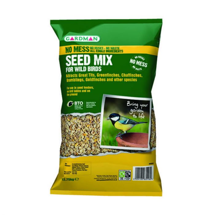 Gardman No Mess Seed Mix 12 75kg