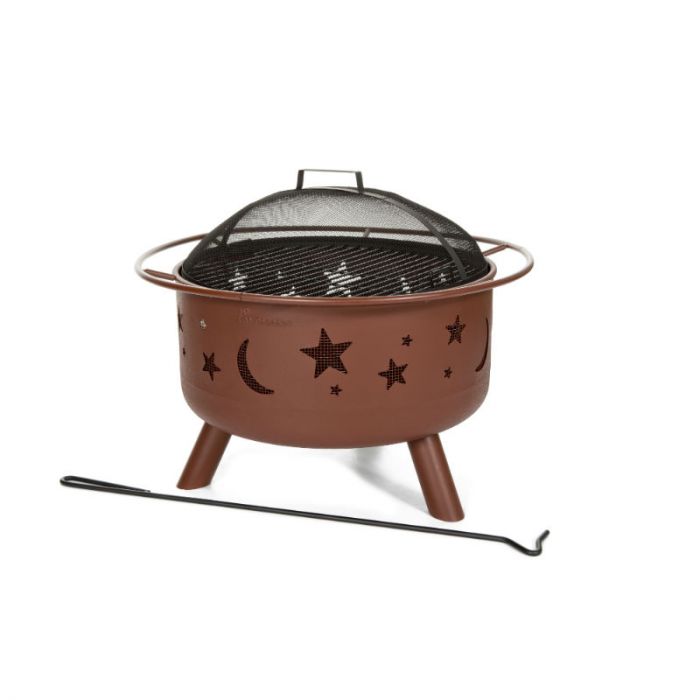 Landmann Moon Stars Fire Pit Georgia Clay