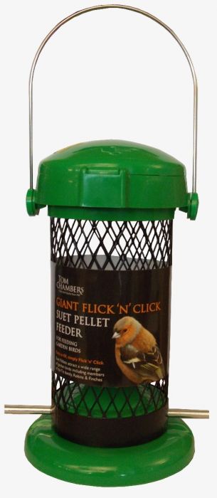 Tom Chambers Giant Flick N Click Suet Pellet Feeder