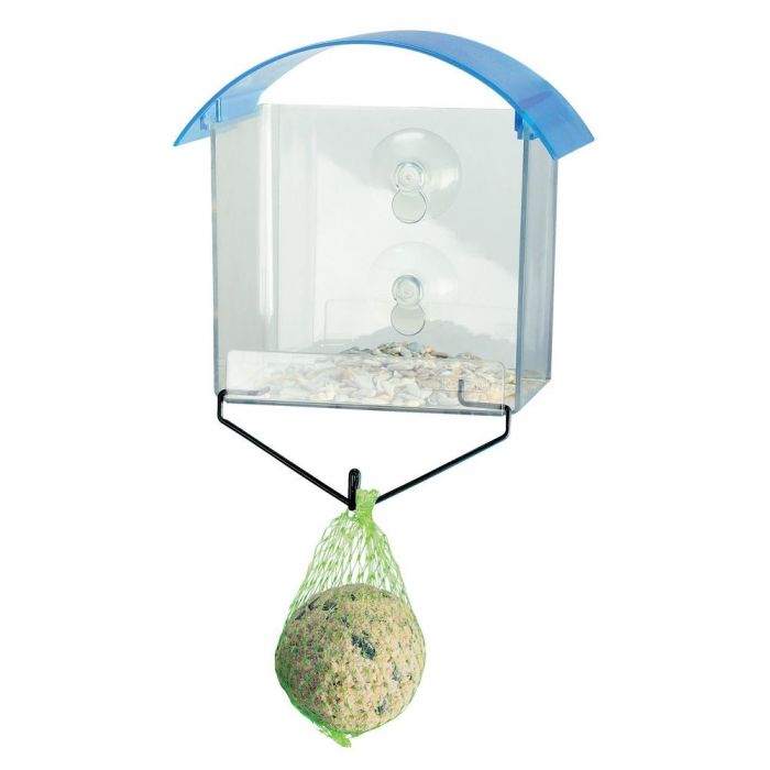 Gardman All New Vision Window Bird Feeder Garden Ornaments Bird