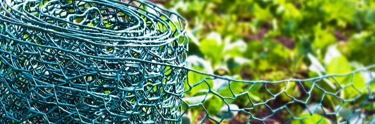 Green wire netting